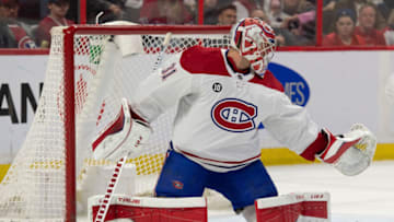 Apr 23, 2022; Ottawa, Ontario, CAN; Montreal Canadiens goalie Carey Price. Mandatory Credit: Marc DesRosiers-USA TODAY Sports