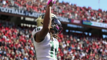 The transfer being doled on Second Team All-AAC Colorado football transfer Xavier Weaver out of USF is "well-deserved" according to Buffaloes Wire Mandatory Credit: Katie Stratman-USA TODAY Sports
