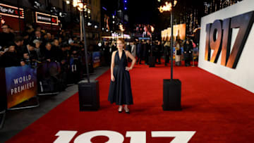 LONDON, ENGLAND - DECEMBER 04: Krysty Wilson-Cairns attends the "1917" World Premiere and Royal Performance at Odeon Luxe Leicester Square on December 04, 2019 in London, England. (Photo by Dave J Hogan/Getty Images)