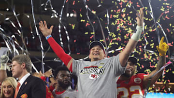 Kansas City Chiefs star quarterback Patrick Mahomes (Photo by Tom Pennington/Getty Images)