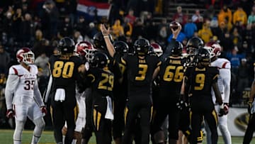 COLUMBIA, MO - NOVEMBER 25: Quarterback Drew Lock