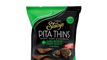 Stacy's Girl Scout Thin Mints Flavored Pita Thins, photo provided by Stacy's