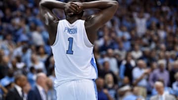 CHAPEL HILL, NC - FEBRUARY 27: Theo Pinson