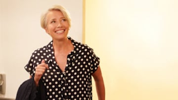SATURDAY NIGHT LIVE -- "Emma Thompson" Episode 1766 -- Pictured: Host Emma Thompson during Promos on Tuesday, May 7, 2019 -- (Photo by: Rosalind O'Connor/NBC)
