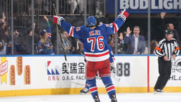 NEW YORK, NY - MAY 09: Brady Skjei