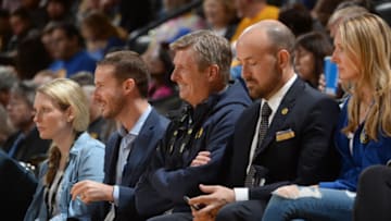 OAKLAND, CA - JANUARY 28: Rick Welts of the Golden State Warriors attends the game between the Santa Cruz Warriors and the Austin Spurs on January 28, 2018 at Oracle Arena in Oakland, California. NOTE TO USER: User expressly acknowledges and agrees that, by downloading and or using this photograph, user is consenting to the terms and conditions of Getty Images License Agreement. Mandatory Copyright Notice: Copyright 2018 NBAE (Photo by Noah Graham/NBAE via Getty Images)