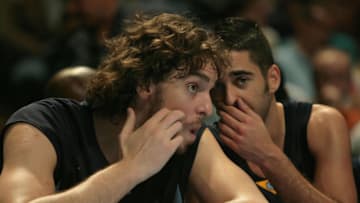 Pau Gasol, Memphis Grizzlies (Photo credit should read PIERRE-PHILIPPE MARCOU/AFP via Getty Images)
