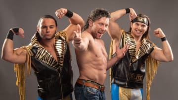 The Young Bucks and Kenny Omega (Photo courtesy AEW)