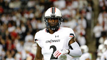 Cincinnati Bearcats wide receiver Mekale McKay against the Temple Owls at Nippert Stadium. USA Today.