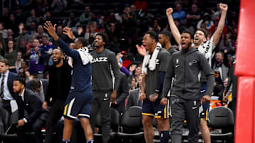 Utah Jazz. (Photo by Will Newton/Getty Images)