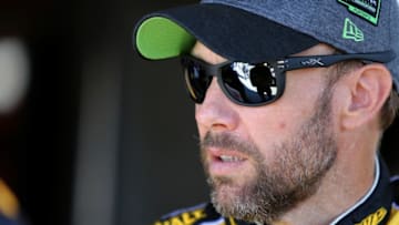 DOVER, DE - SEPTEMBER 29: Matt Kenseth, driver of the #20 DeWalt/Flexvolt Toyota, looks on during practice for the Monster Energy NASCAR Cup Series Apache Warrior 400 presented by Lucas Oil at Dover International Speedway on September 29, 2017 in Dover, Delaware. (Photo by Jerry Markland/Getty Images)