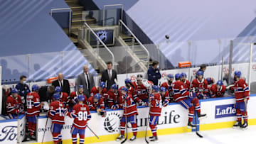 TORONTO, ONTARIO - JULY 28: The Montreal Canadiens. (Photo by Andre Ringuette/Freestyle Photo/Getty Images)