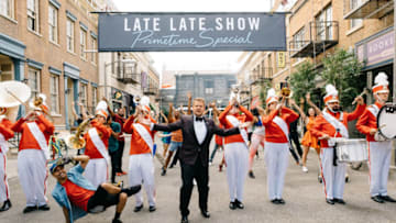 James Corden performs in the Prime Time Special opening act during "The Late Late Show with James Corden," Tuesday, January 17, 2017 (12:35 PM-1:37 AM ET/PT) On The CBS Television Network. Photo: Terence Patrick/CBS ÃÂ©2017 CBS Broadcasting, Inc. All Rights Reserved