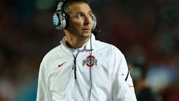 MIAMI GARDENS, FL - JANUARY 03: Head coach Urban Meyer of the Ohio State Buckeyes (Photo by Mike Ehrmann/Getty Images)