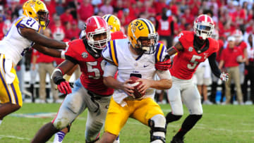 ATHENS, GA - SEPTEMBER 28: Zach Mettenberger (Photo by Scott Cunningham/Getty Images)