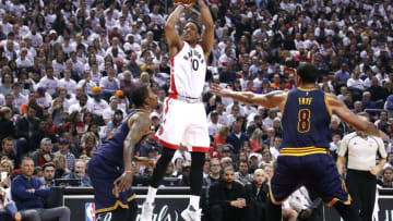 TORONTO, CANADA - MAY 7: DeMar DeRozan
