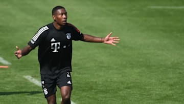 David Alaba, Bayern Munich. (Photo by CHRISTOF STACHE/AFP via Getty Images)