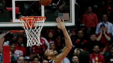 HOUSTON, TX - MARCH 08: Rudy Gobert (Photo by Bob Levey/Getty Images)