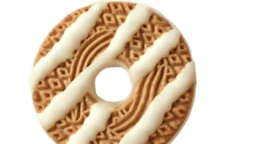 Keebler Gingerbread Stripe Cookies, photo provided by Keebler