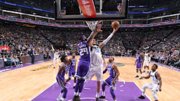 SACRAMENTO, CA - FEBRUARY 3: Salah Mejri