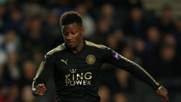 MILTON KEYNES, ENGLAND - JULY 28: Demarai Gray of Leicester in action during the pre-season friendly match between MK Dons and Leicester City at StadiumMK on July 28, 2017 in Milton Keynes, England. (Photo by Harry Hubbard/Getty Images)