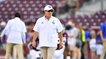 Jimbo Fisher, Texas A&M football Mandatory Credit: Maria Lysaker-USA TODAY Sports