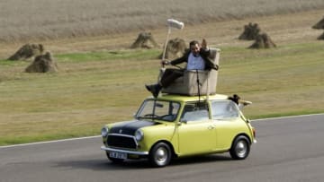 Mr. Bean Celebrates 25th Anniversary By Driving On Top Of His Mini Cooper