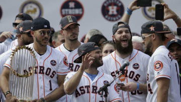 HOUSTON, TX - NOVEMBER 03: George Springer