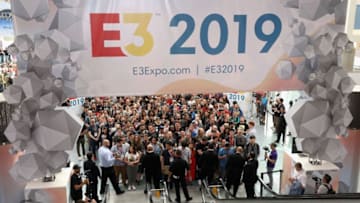 LOS ANGELES, CALIFORNIA - JUNE 11: Game enthusiasts and industry personnel await the opening of the E3 Video Game Convention at the Los Angeles Convention Center on June 11, 2019 in Los Angeles, California. (Photo by Christian Petersen/Getty Images)