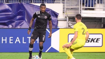 Former Inter Miami defender Alvas Powell , now a Philadelphia Union target. Mandatory Credit: Steve Roberts-USA TODAY Sports