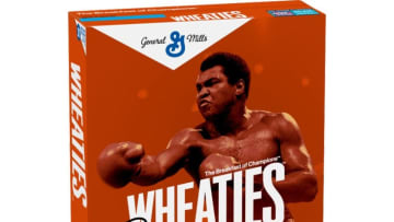 Wheaties Century Box featuring Muhammad Ali, photo provided by Wheaties
