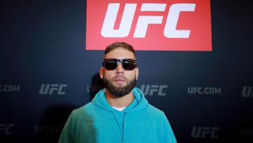 MEXICO CITY, MEXICO - SEPTEMBER 19: Jeremy Stephens of USA poses during the UFC Fight Night Rodriguez v Stephens: Ultimate Media Day on September 19, 2019 in Mexico City, Mexico. (Photo by Hector Vivas/Zuffa LLC/Zuffa LLC)