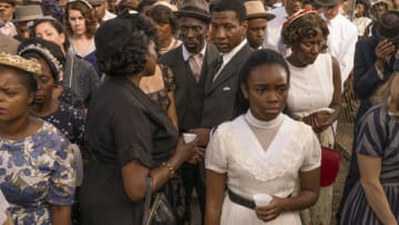 Michael K. Williams, Jonathan Majors, Jada Harris HBO Lovecraft Country Season 1 - Episode 8. Michael K. Williams, Jonathan Majors, Jada HarrisHBOLovecraft CountrySeason 1 - Episode 8.