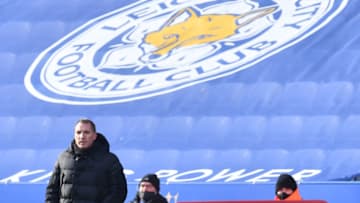Leicester City's Northern Irish manager Brendan Rodgers (Photo by PAUL ELLIS/POOL/AFP via Getty Images)
