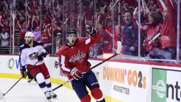 WASHINGTON, DC - APRIL 12: Evgeny Kuznetsov