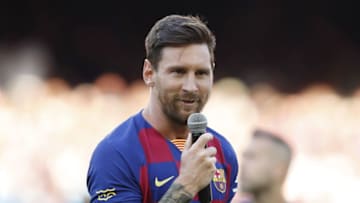 Lionel Messi of FC Barcelona. (Photo by ANP Sport via Getty Images)