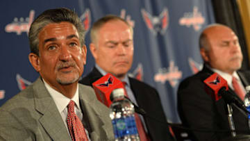 Ted Leonsis, Brian MacLellan, Washington Capitals (Photo by Patrick Smith/Getty Images)