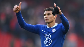 Chelsea defender Thiago Silva (Photo by Laurence Griffiths/Getty Images)