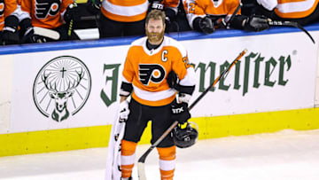 Claude Giroux, Philadelphia Flyers (Photo by Elsa/Getty Images)