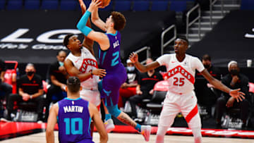 Charlotte Hornets LaMelo Ball. (Photo by Julio Aguilar/Getty Images)