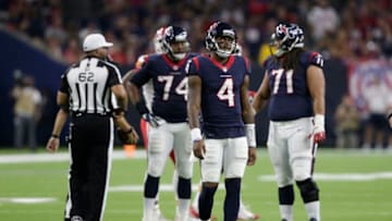 HOUSTON, TX - OCTOBER 08: Deshaun Watson