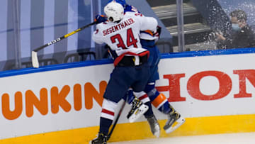 Jonas Siegenthaler, Washington Capitals Mandatory Credit: John E. Sokolowski-USA TODAY Sports