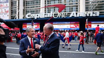 Ted Leonsis, Al Koken, Washington Capitals (Photo by Scott Taetsch/Getty Images)