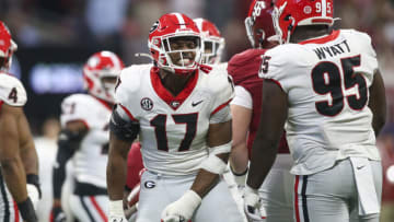 Georgia Bulldogs linebacker Nakobe Dean. (Brett Davis-USA TODAY Sports)
