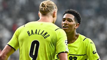 Erling Haaland and Jude Bellingham (Photo by TUR/BSR Agency/Getty Images)
