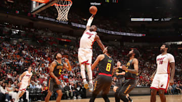 MIAMI, FL - APRIL 3: Dwyane Wade