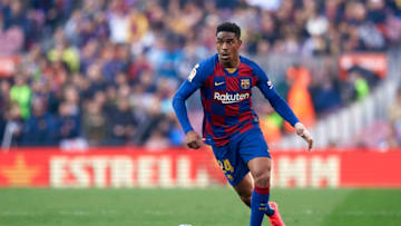 Junior Firpo of FC Barcelona. (Photo by Pedro Salado/Quality Sport Images/Getty Images)