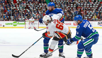 VANCOUVER, BC - OCTOBER 14: Derrick Pouliot