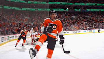 Nolan Patrick, Philadelphia Flyers (Photo by Bruce Bennett/Getty Images)