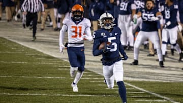 Jahan Dotson #5 of the Penn State Nittany Lions (Photo by Scott Taetsch/Getty Images)